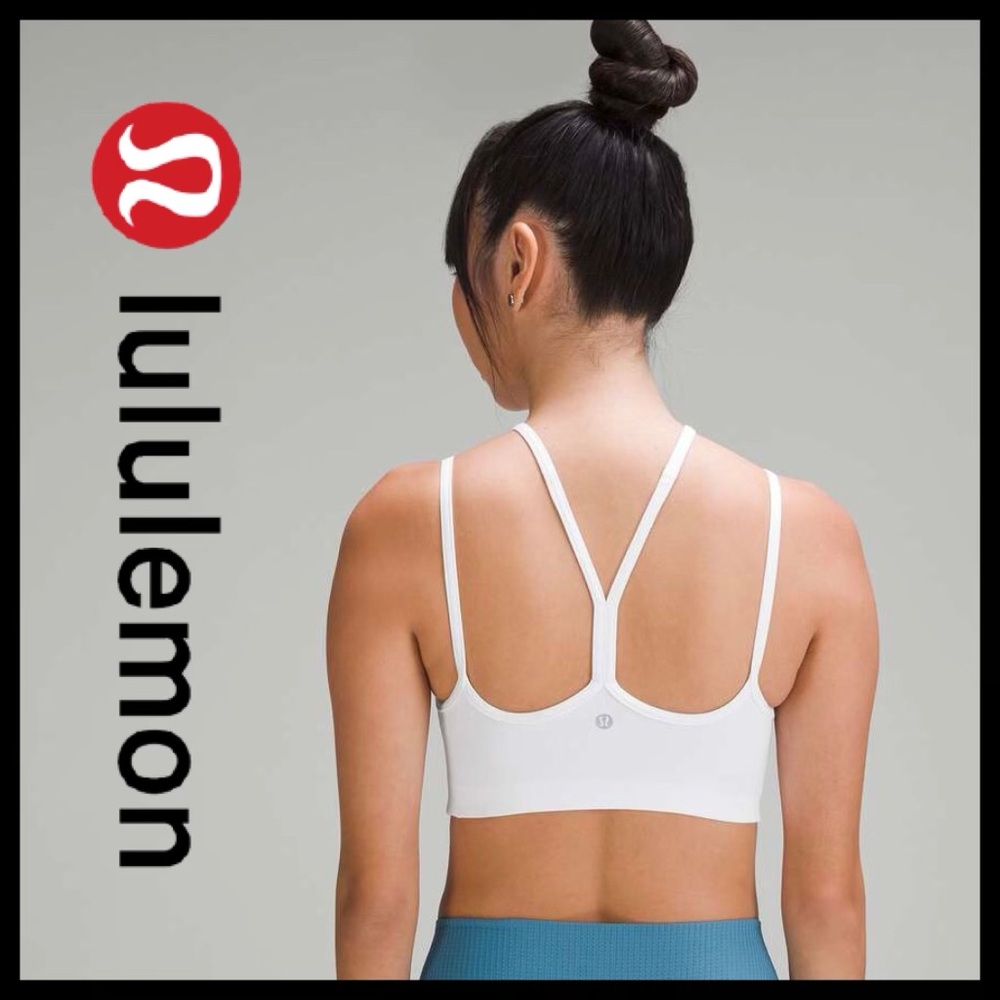 Lululemon Flow Y Strappy Bra Nulu *Light Support, A–C Cups